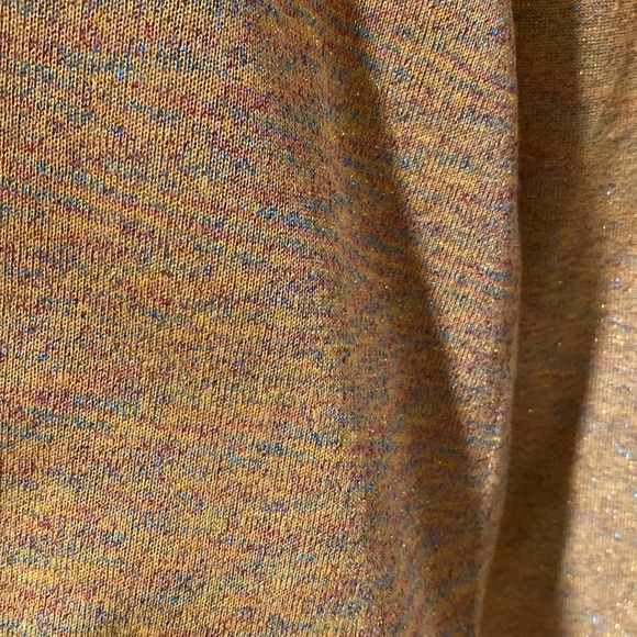 Available Mustard Yellow with Rainbow Thread Kimono size Medium - Picture 3 of 3